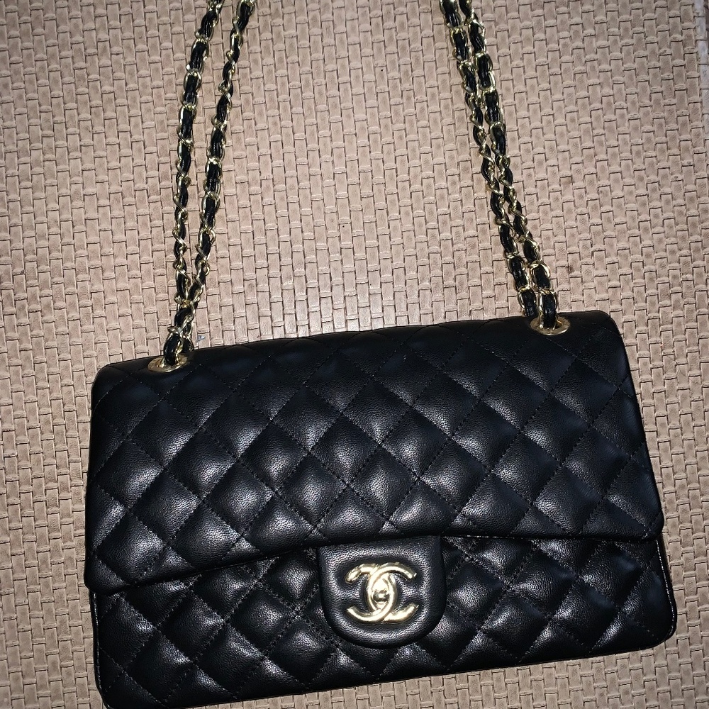Black Double C Purse